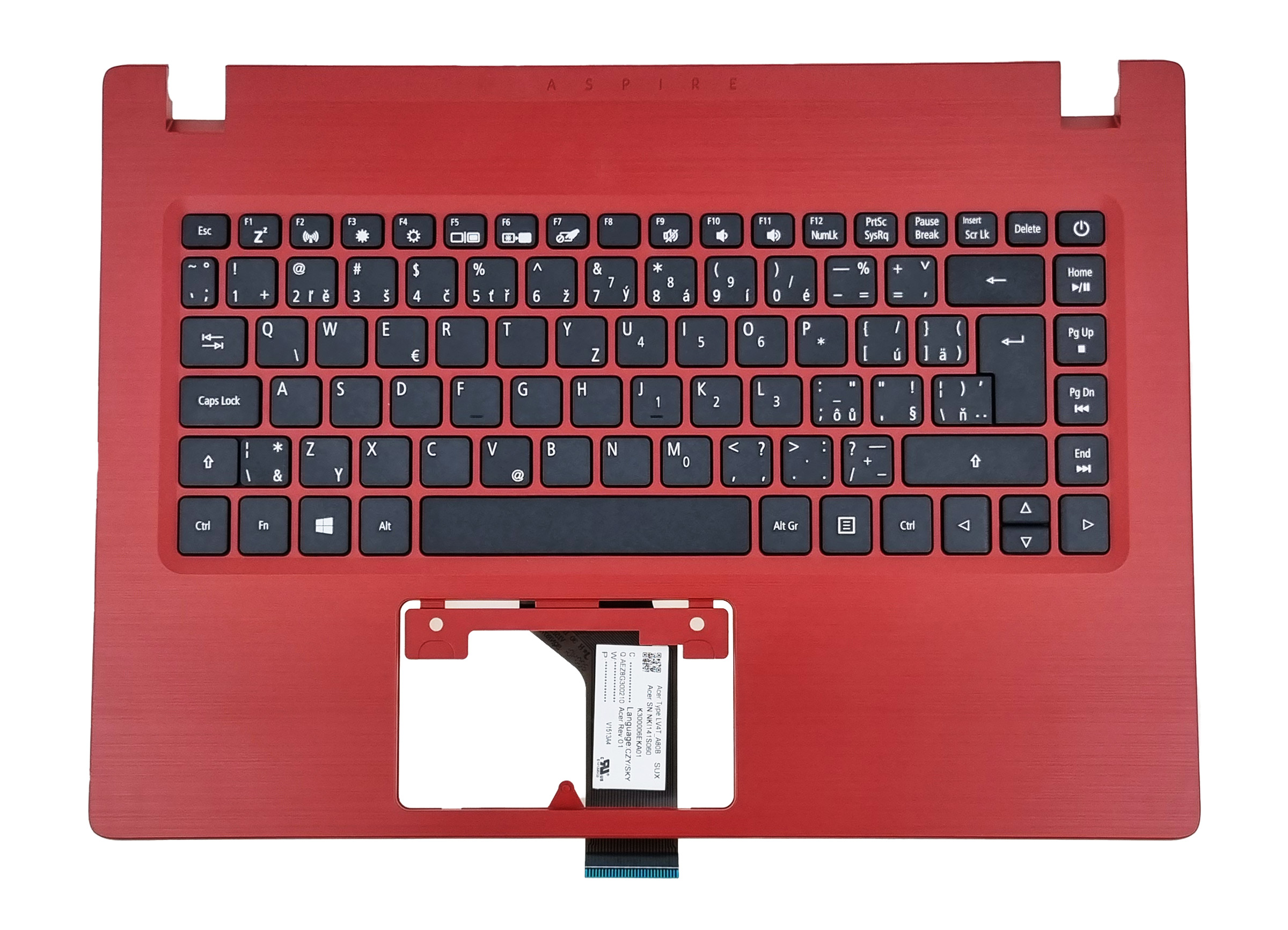 Horná Krytka Klávesnice Acer Aspire A114-32 A314-32, Česká