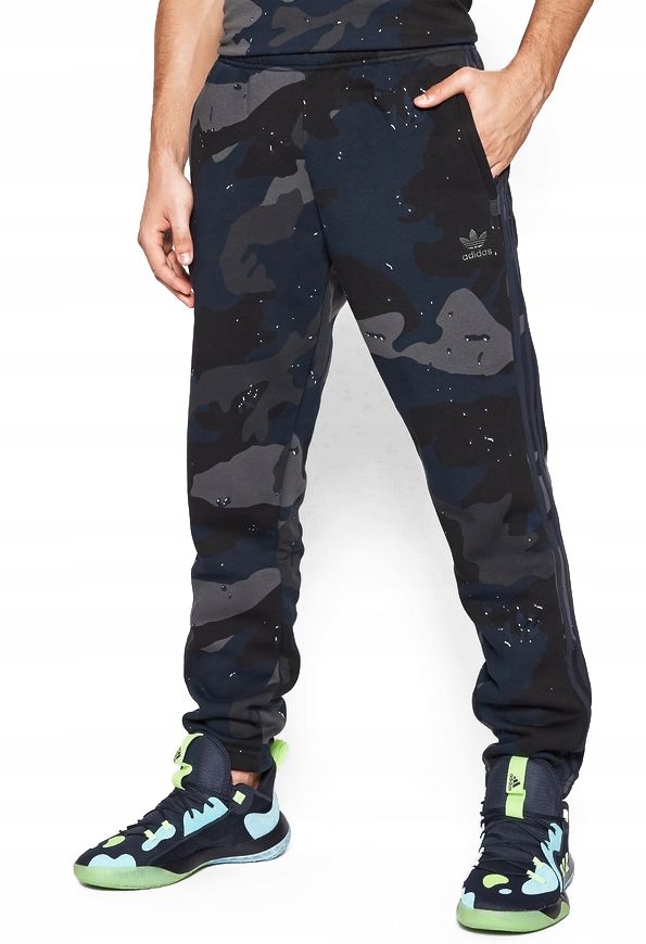 

2586 Spodnie Dresowe Adidas Męskie Bawełna Dresy S