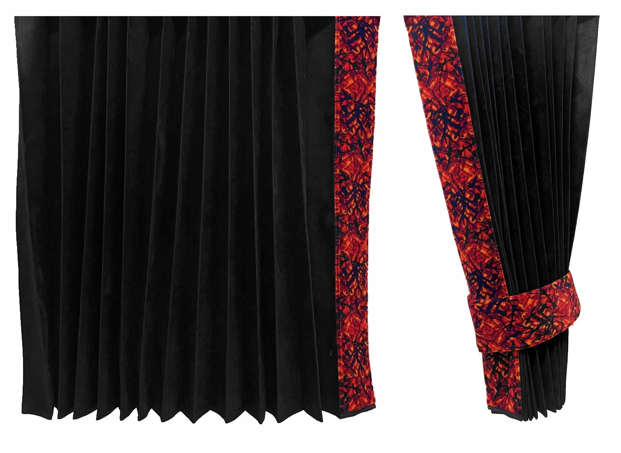 Záclony Záclony Tir Daf XF105 XF106 Space Cab S Dánskym Plyšom Premium