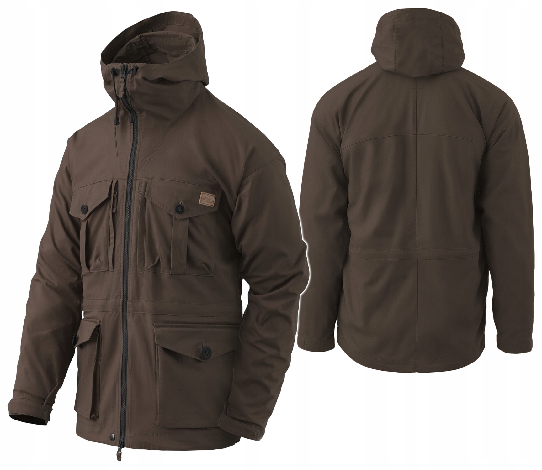 Pánská Vojenská Bunda Sas Smock Duracanvas Helikon Earth Brown M