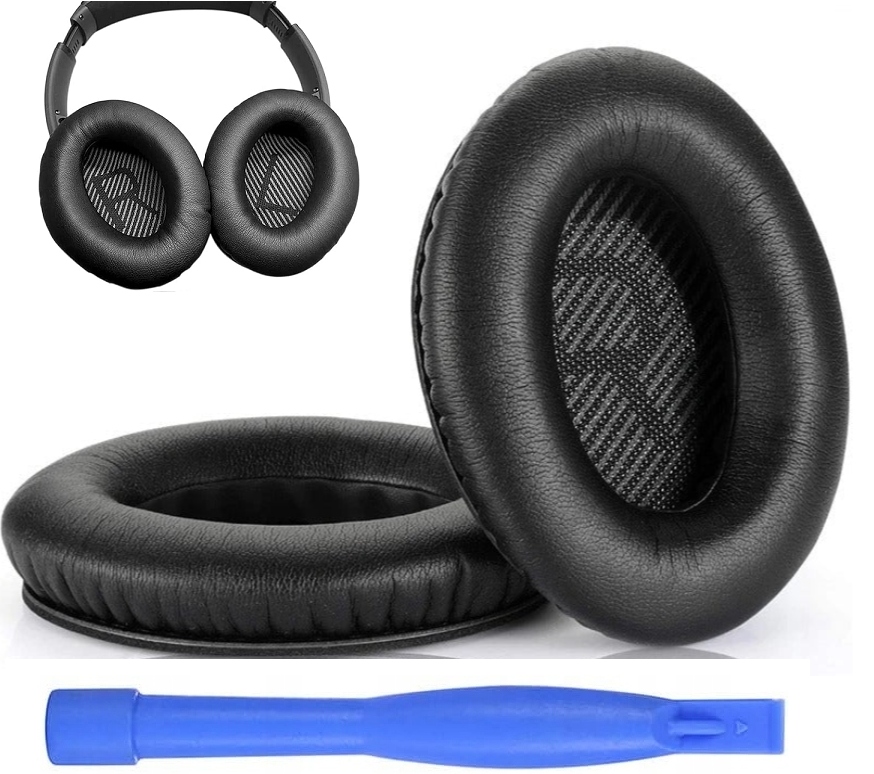Nauszniki Gąbki Do Słuchawek Bose QC35 QC35 II Pady Skóra Naturalna Owcza