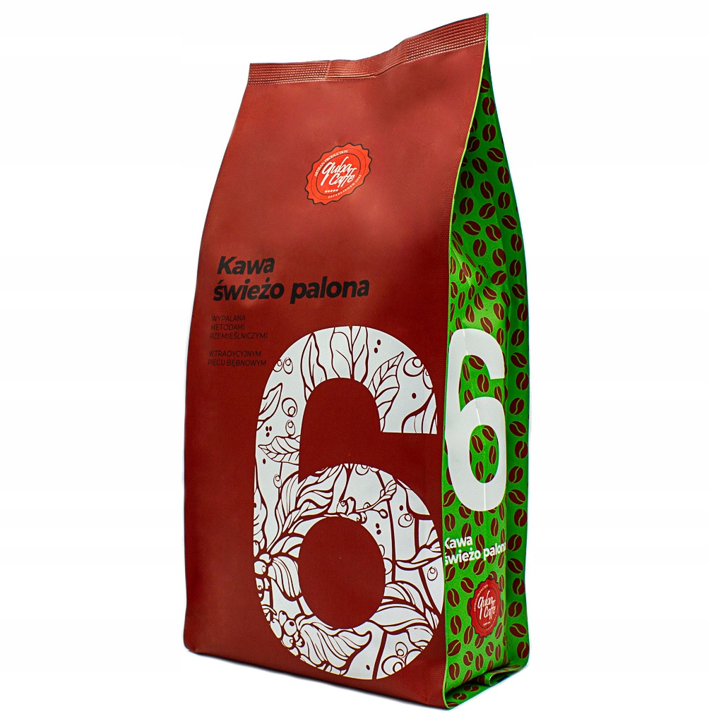 Quba Caffe No.6 Lepkavá čokoládová Káva 1 kg