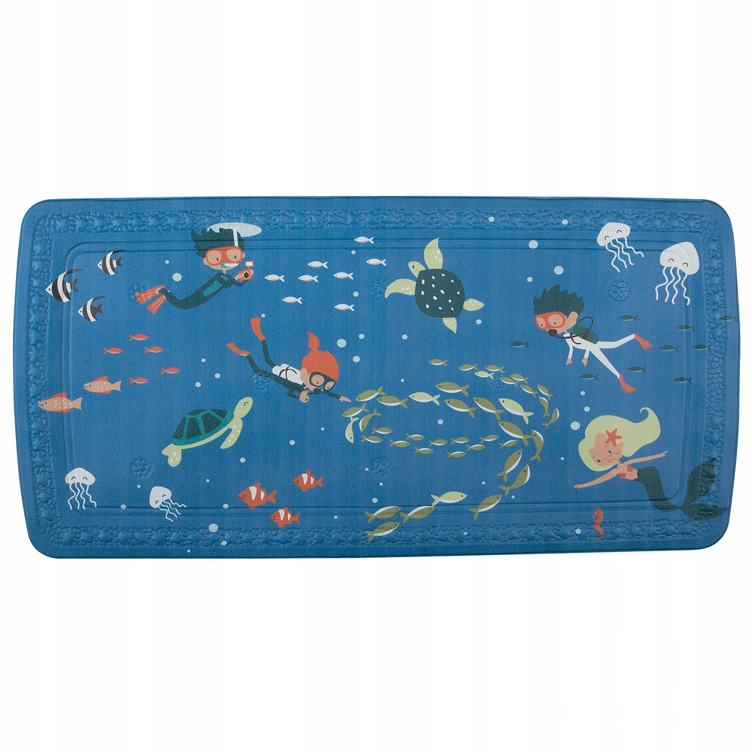 Spirella protiskluzová podložka do vany Scuba Diver, dětský motiv, Pvc, 71