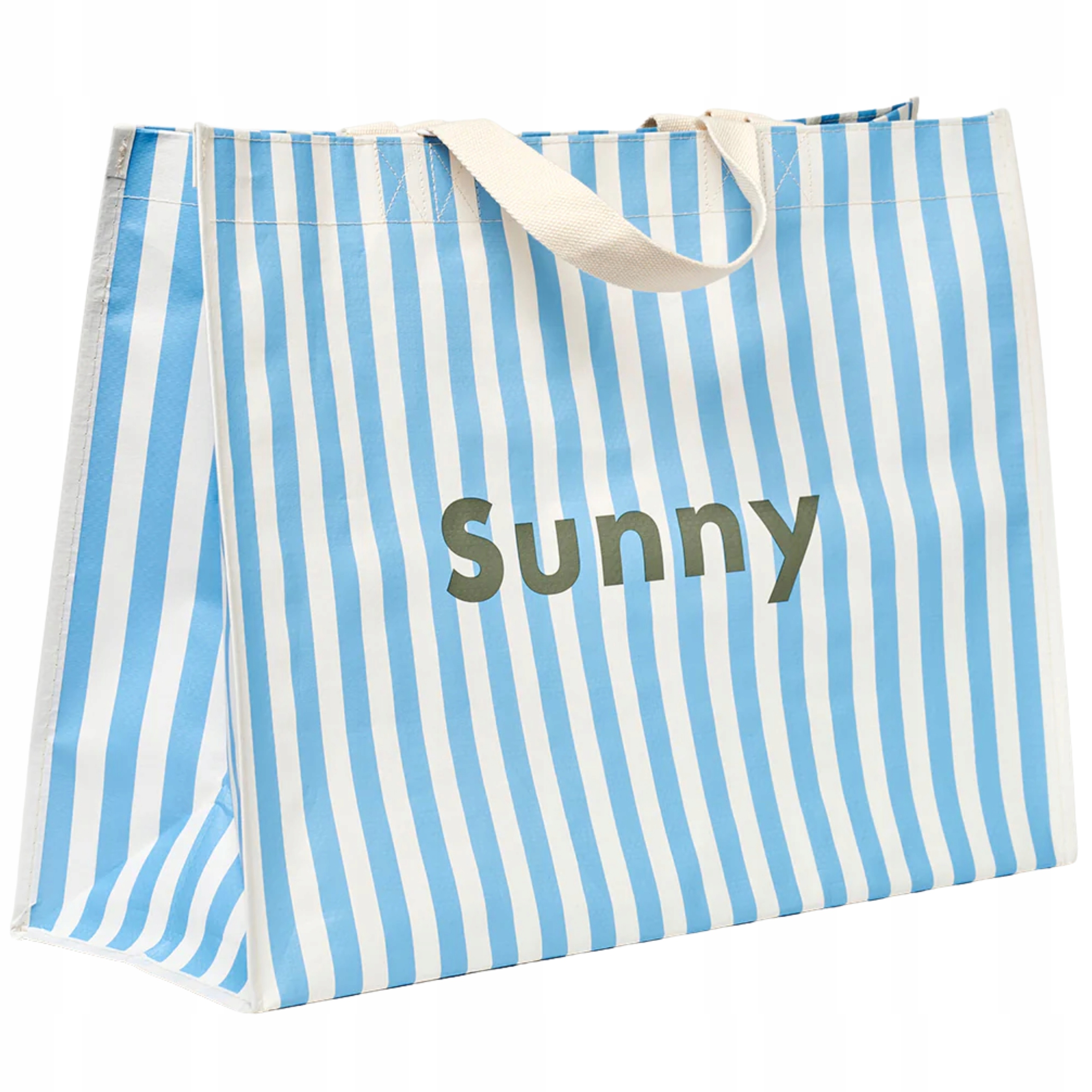 Plážová taška Voděodolná Shopper SUNNYLiFE – La Mer Modrá Městská Velká
