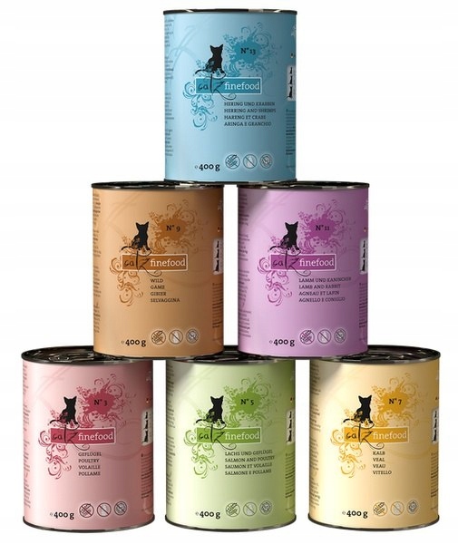 Catz Finefood krmivo mokré mix chutí 2,4 kg