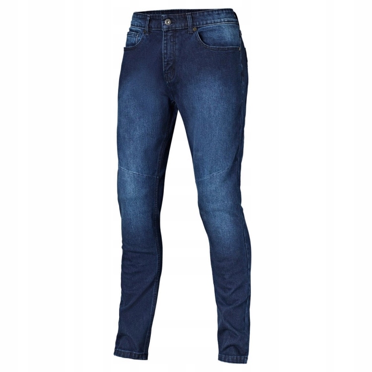 Held Stockton Straight moto jeansy modré v dĺžke 34