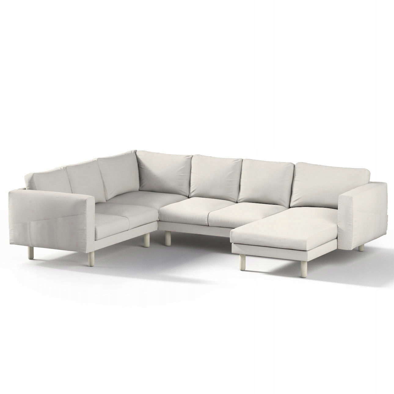 Dekoria potah na pohovku Norsborg pro 5 osob Ikea šedý