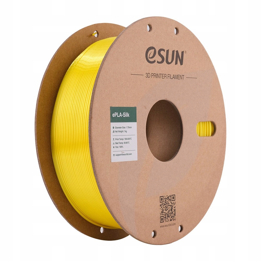 Filament eSUN Silk Pla Żółty Yellow 1KG