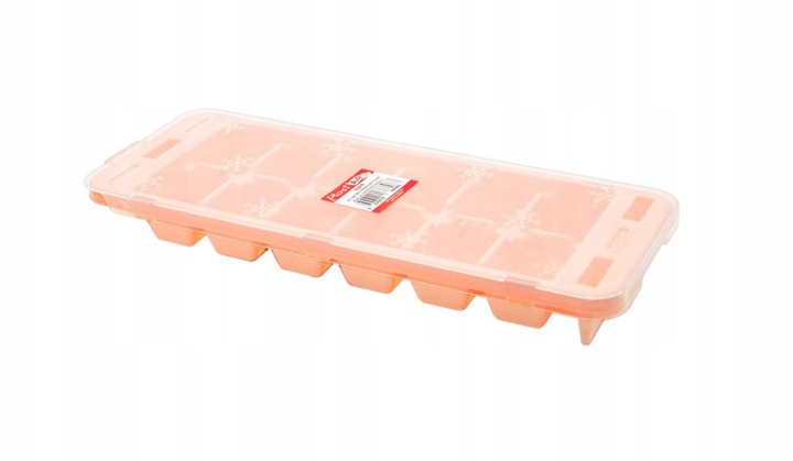 TACKA NA KOSTKI LODU PREMIUM Z POKRYWKĄ 12 KOSTEK