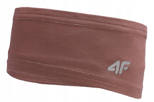 

Opaska na głowę 4F CAF001 różowa, sportowa L/XL