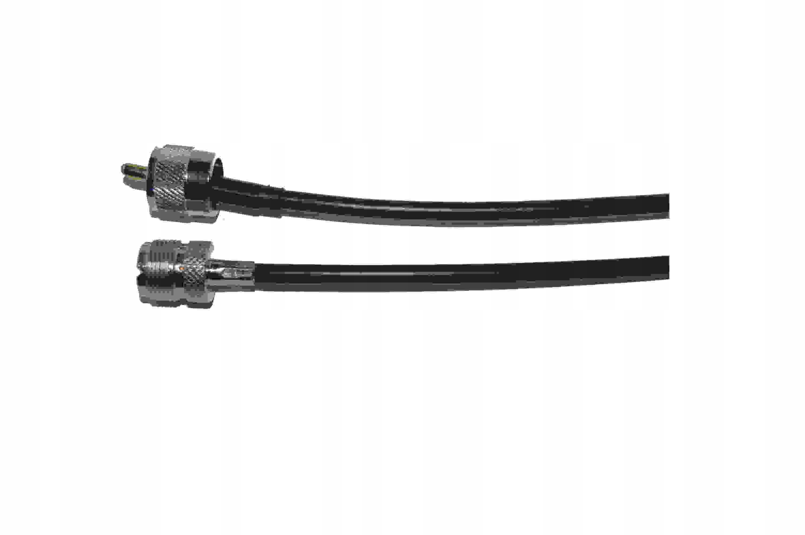 Kabel wtyk UC-1 gniazdo UC-1 przewód RG58 czarna linka 50ohm. 15m