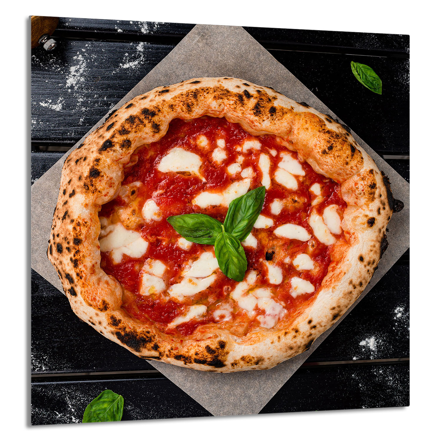 Skleněný Panel Do Kuchyně 60x65 Pizza Tvrzené Sklo