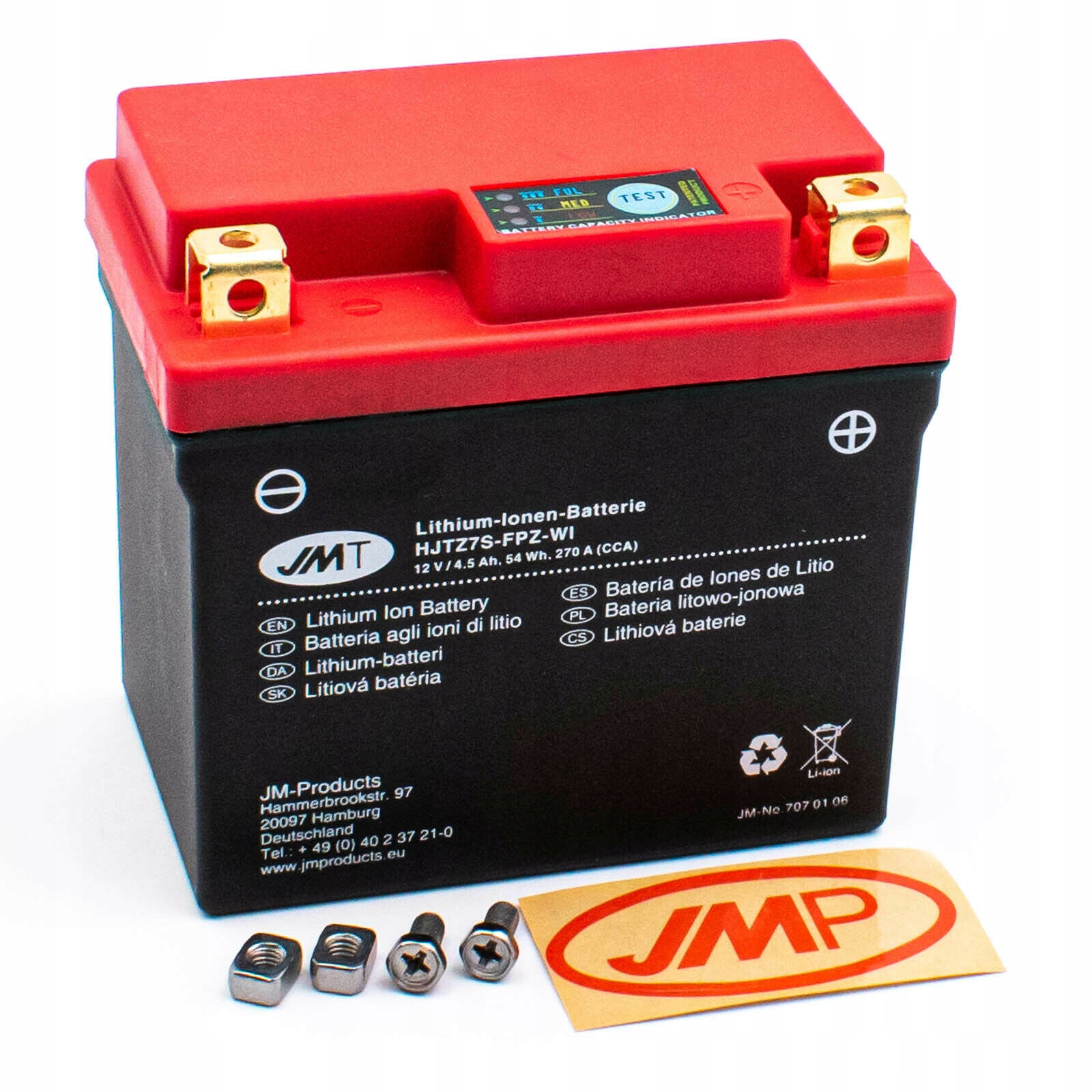 Akumulator Litowo-jonowy Ze Wskaźnikiem Honda CRF1100 Africa Twin 2020-2024