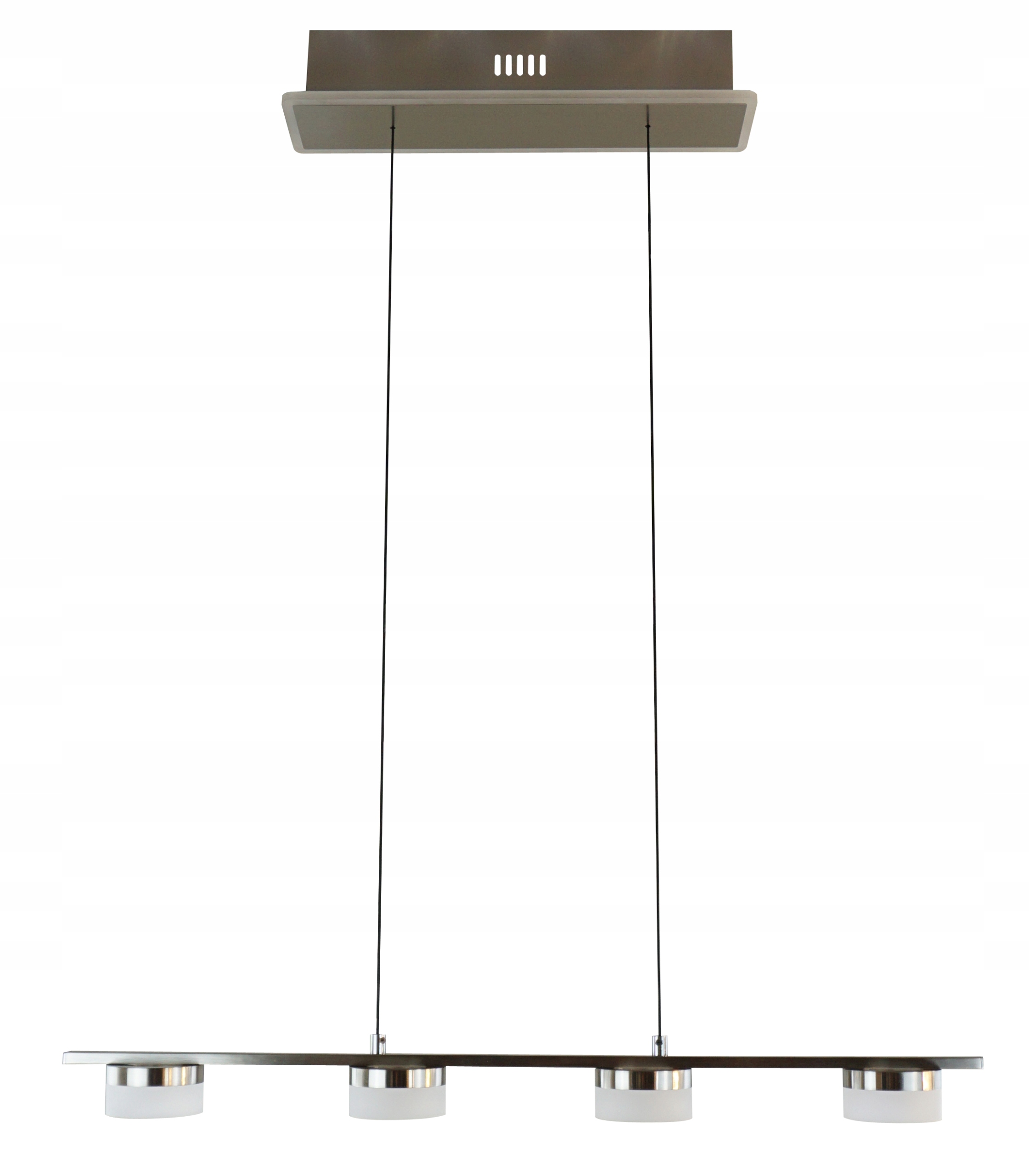 Závesná štvoritá lampa Cassis – moderný osvetľovací prvok do interiéru