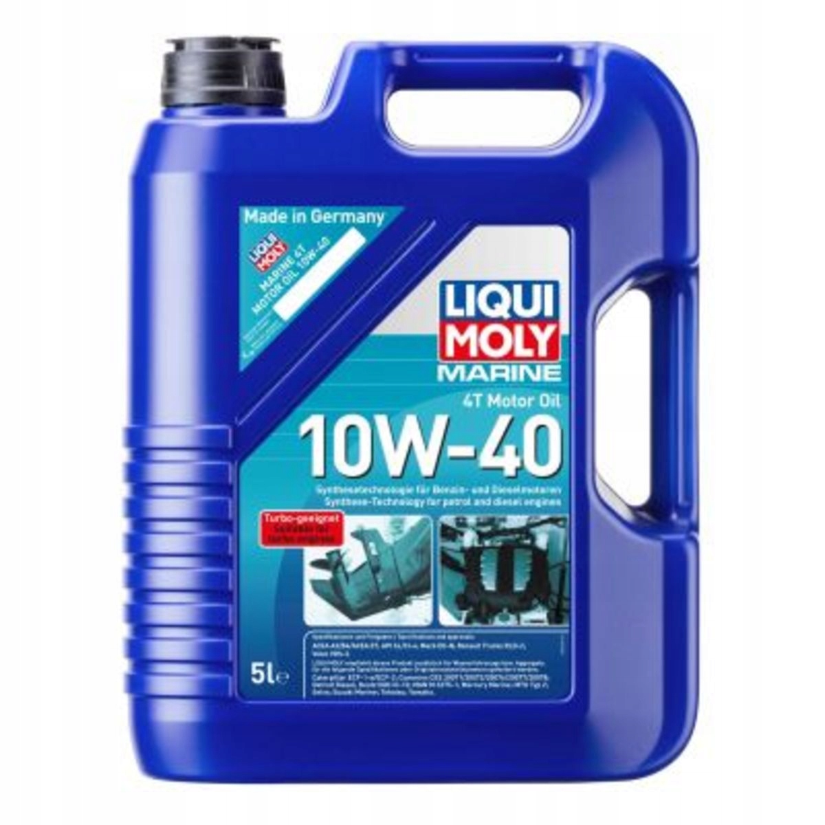 Liqui Moly 25013 Liqui moly – motorový olej 4t marine 10v40 5l