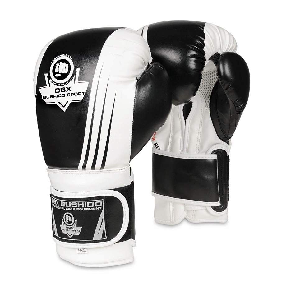 Rękawice Bokserskie Uniwersalne Boks Kickboxing Bestseller Dbx Bushido 12oz