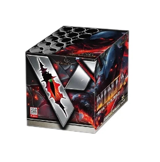 Wyrzutnia Fireworks Ninja MF25-50HQ 25 strzałów 47 mm F3