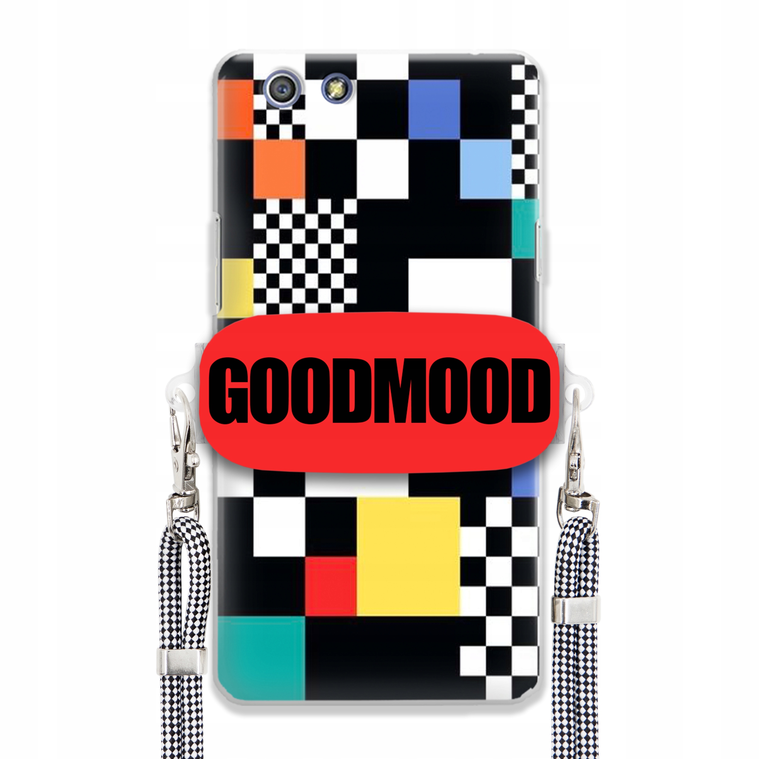 Puzdro Pre Oppo A51 Case Držiak Na Vodítko Na Telefón Pixelart Goodmood MIX Wz