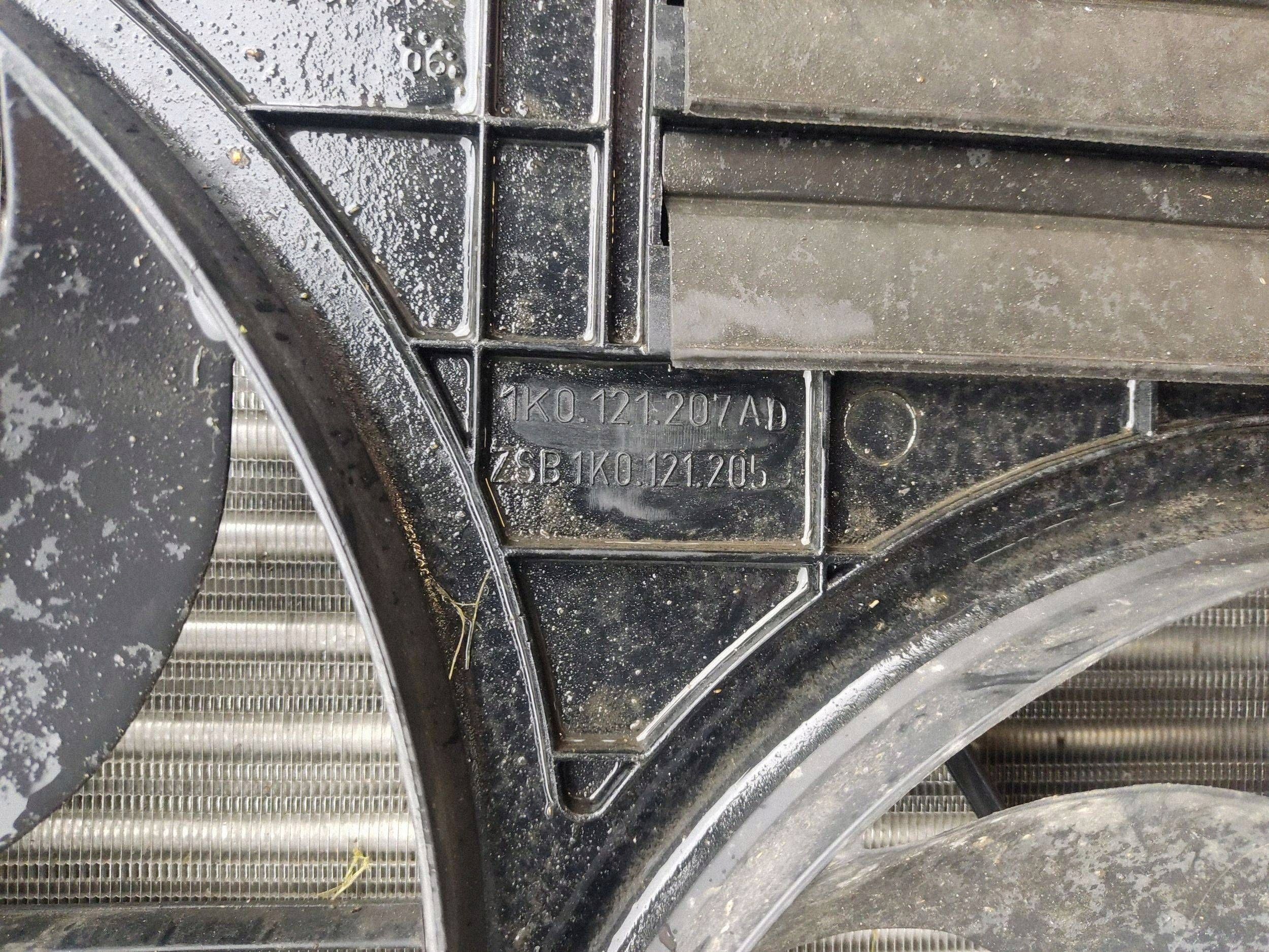 complete radiator Z WENTYLATOREM Audi A3 S3 8P 2.0TDI 2005
