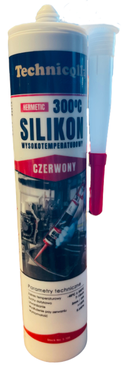 Silikon Wysokotemperaturow Czerwony S-105 Hermetic