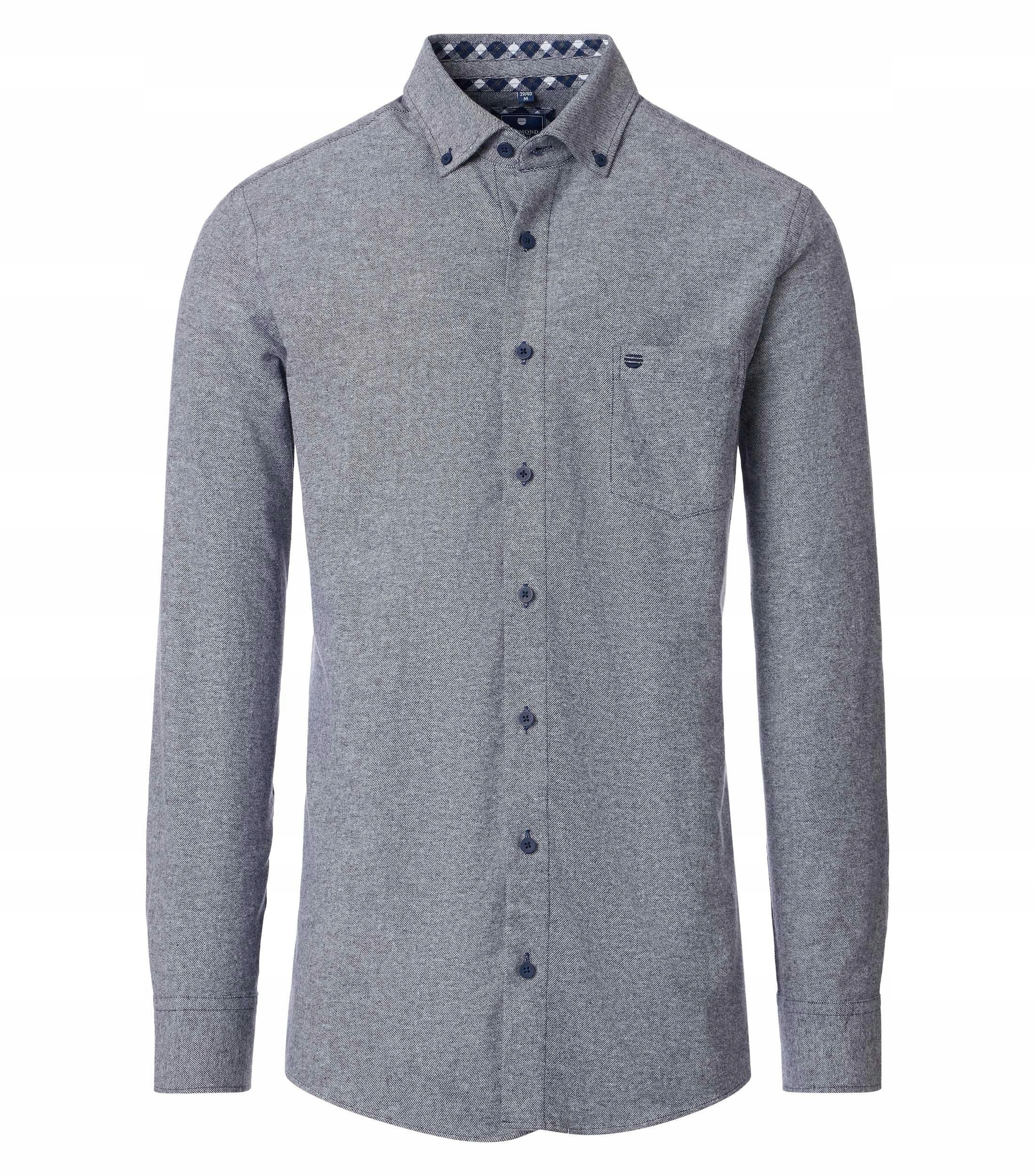 Redmond Velké Rozměry Košile Casual Dlouhý Rukáv Flanelová 6XL 182 cm