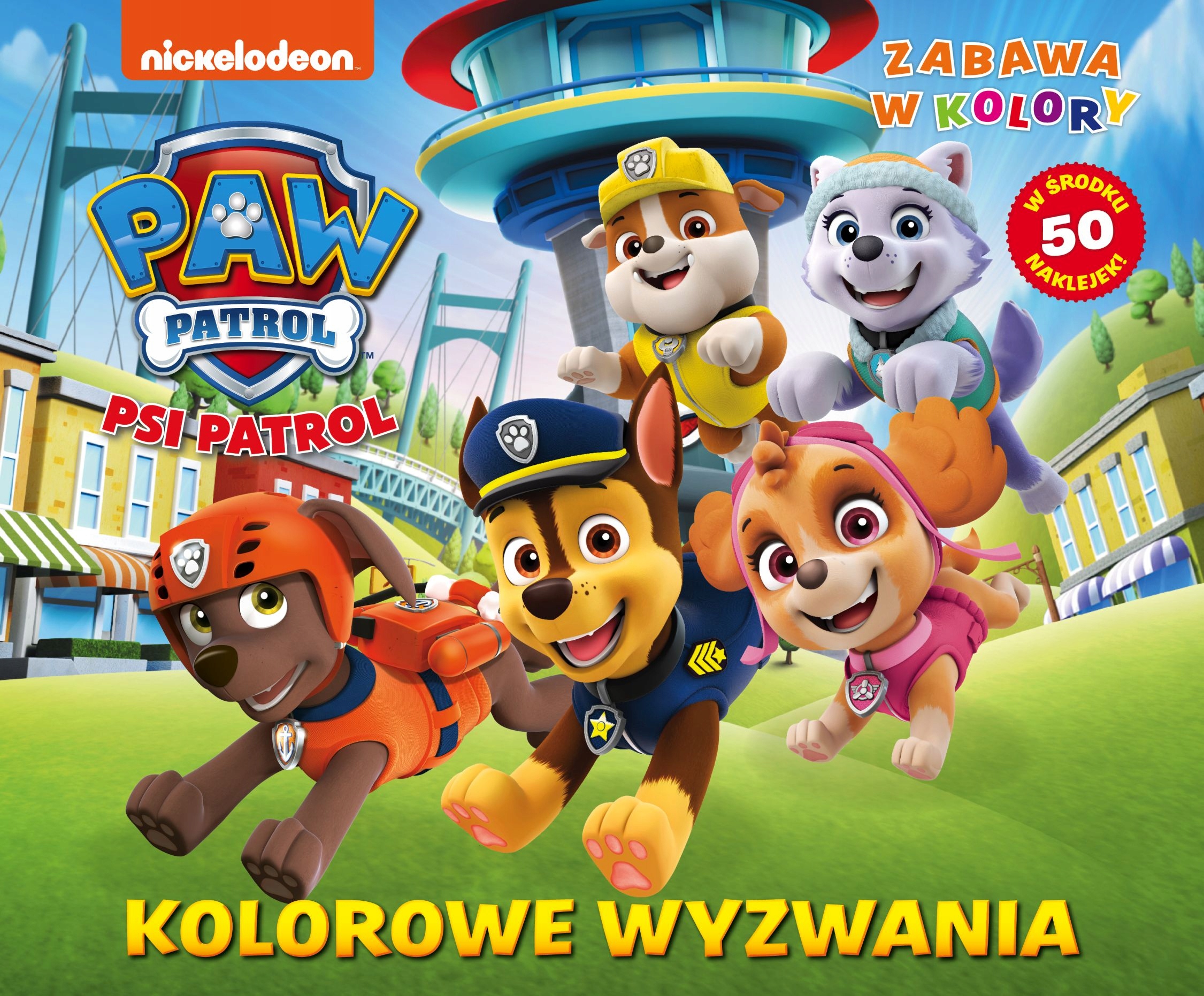 

Psi Patrol Zabawa w Kolorowe wyzwania