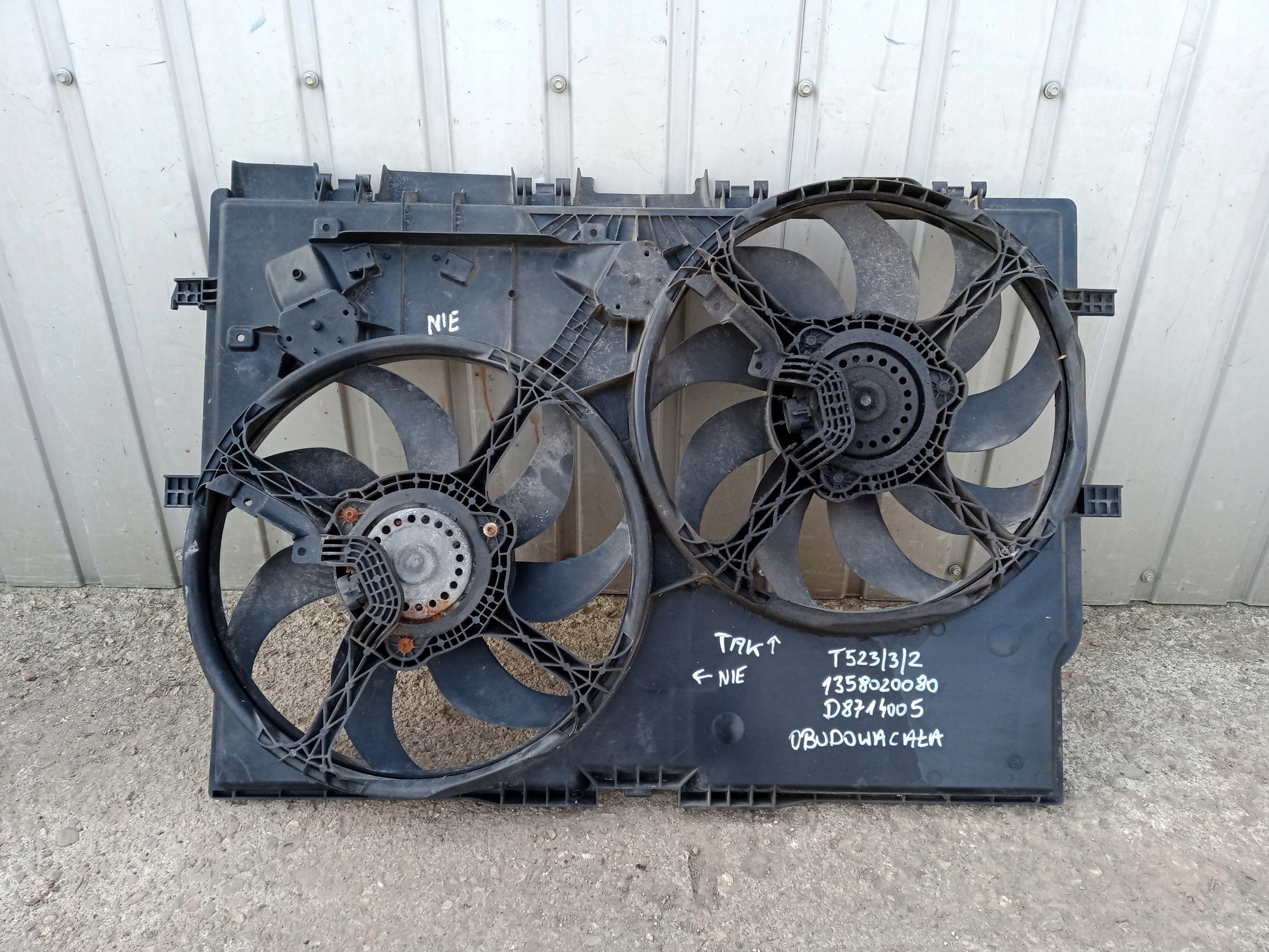 DUCATO BOXER JUMPER 3 III WENTYLATOR 1358020080