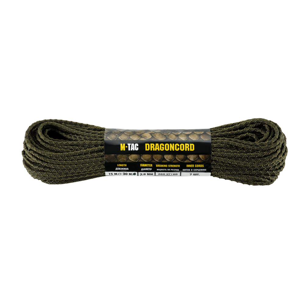 Paracordová šňůra M-Tac Dragoncord 30 m 3,6 mm 260 kg