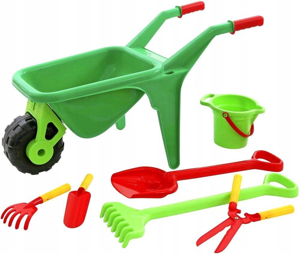 POLESIE ZESTAW TACZKA Z AKCESORIAMI OGRODNIK