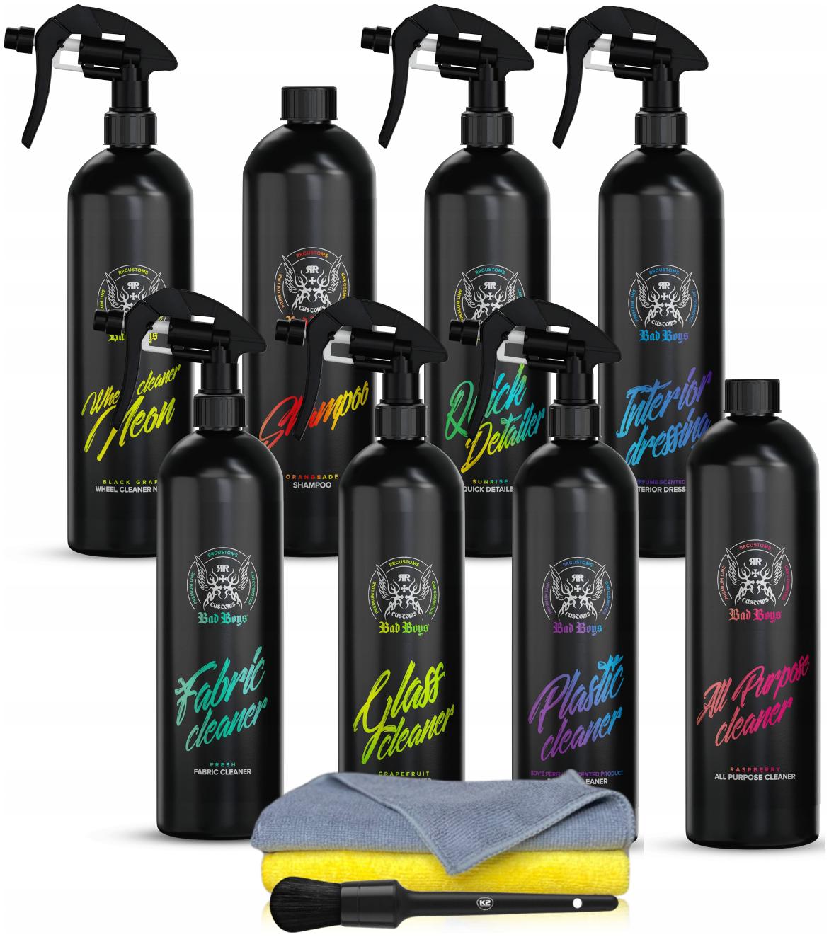 RR Customs RRC Bad Boys Mega Zestaw Kosmetyków Do Auta Detailing Prezent