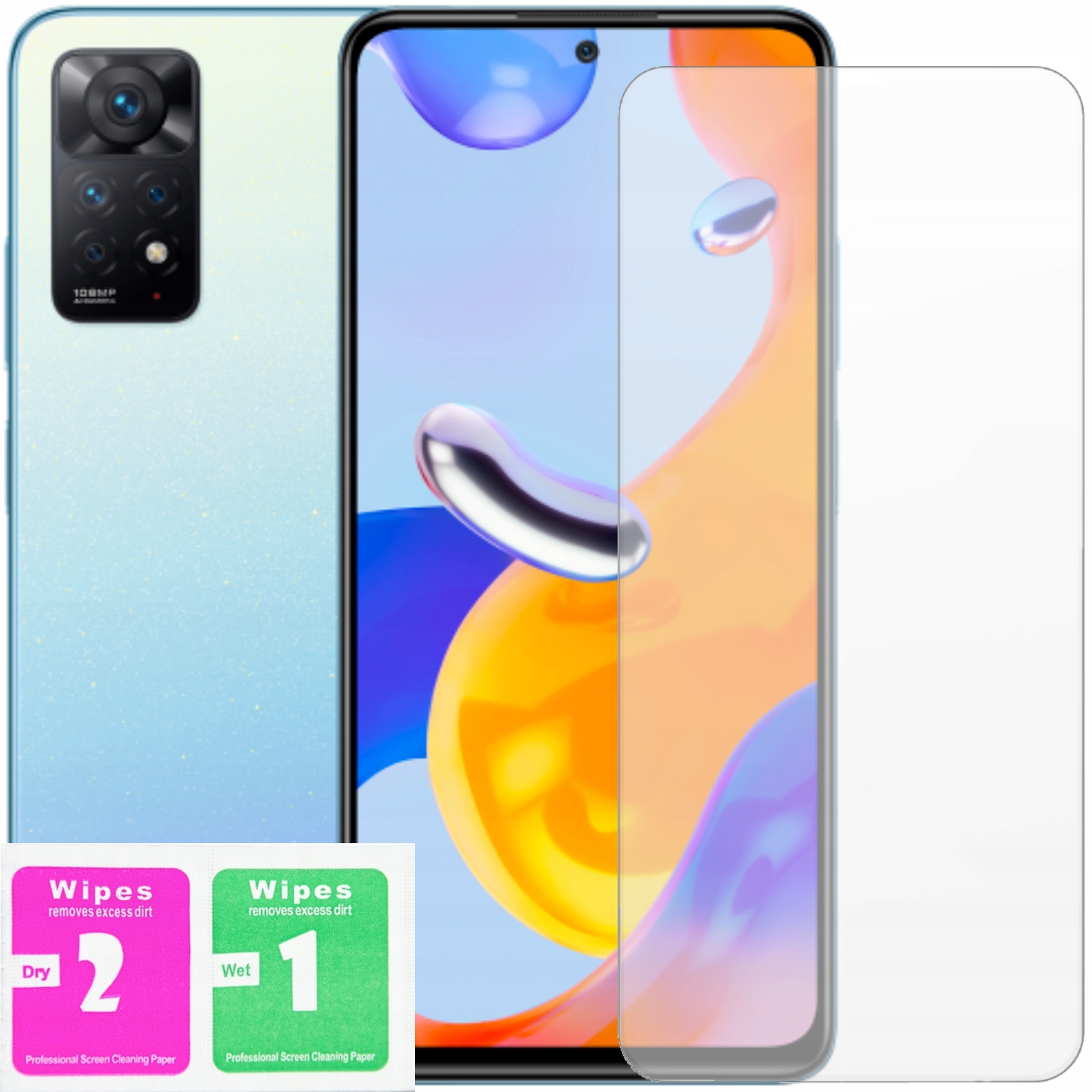 

Szkło Hartowane 9H Do Redmi Note 11 Pro 11PRO+