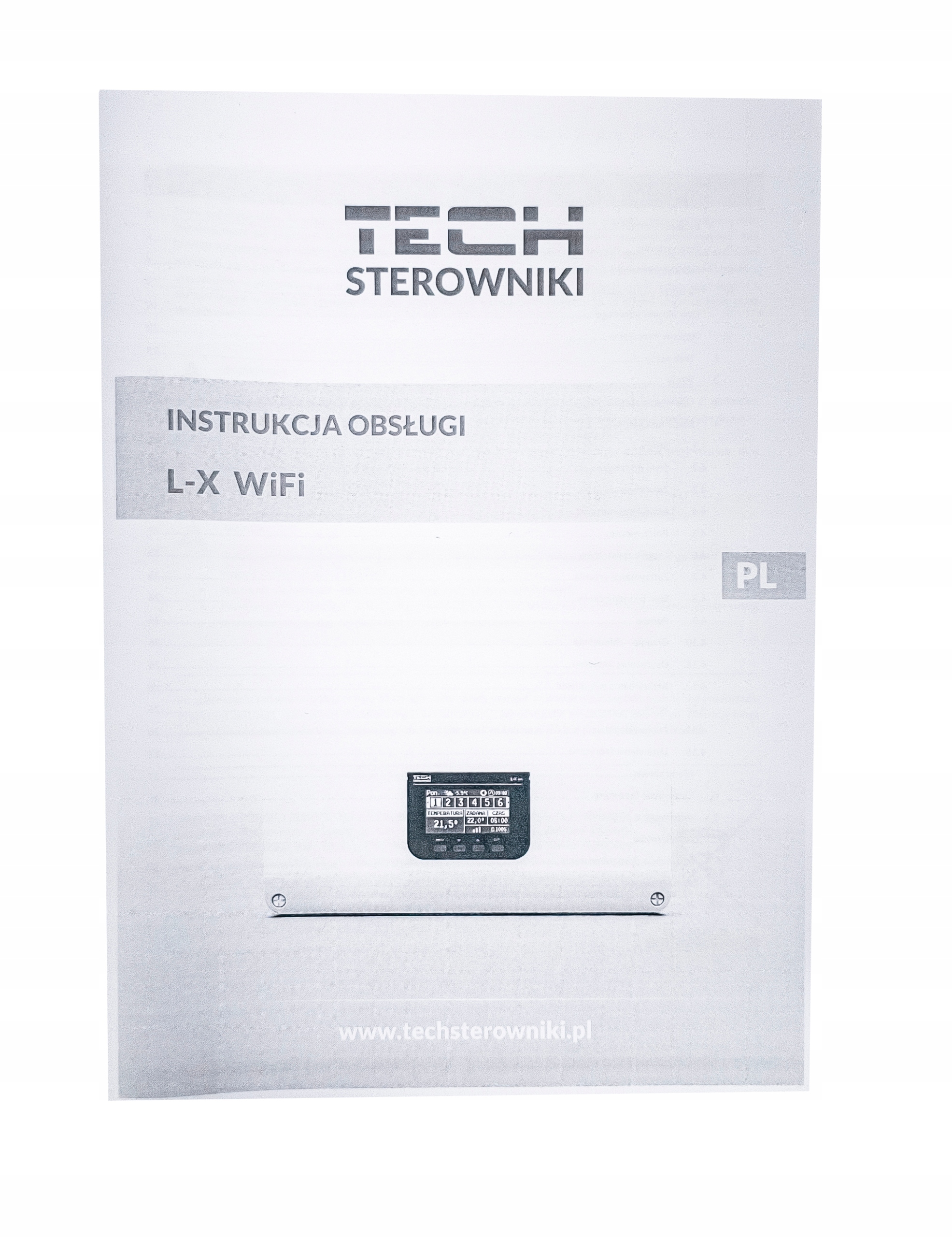 LISTWA STEROWNIK OGRZEWANIA PODŁOGOWEGO L-X WIFI Kod producenta WG.20.0156