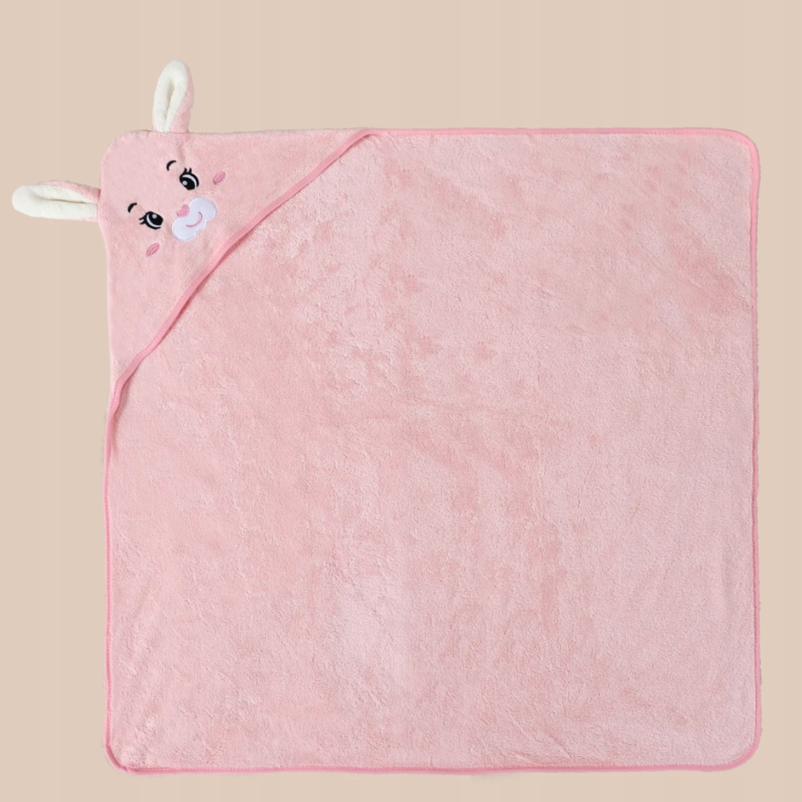 RĘCZNIK OKRYCIE KĄPIELOWE Z KAPTUREM 80x80 KĄPIELOWY PONCZO DLA DZIECI Marka inna marka