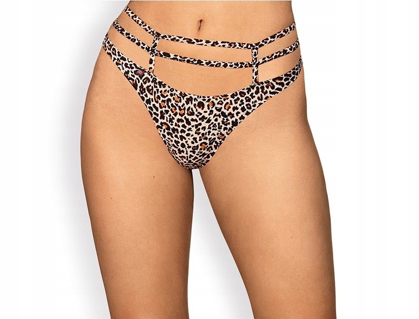 

Damskie Stringi W Panterkę Obsessive Selvy S/m