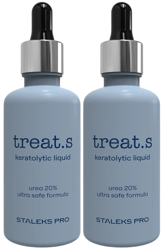 2 x Staleks Přípravek pro péči o nohy Keratolitik Treat.S Bromelain