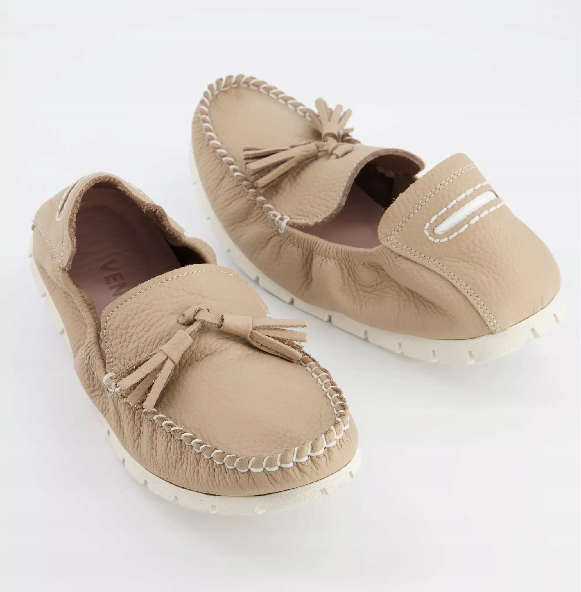 komfort mokasyny Z CHWOSTEM Venezia 1395 beż r38 Kolekcja WIOSNA -LATO