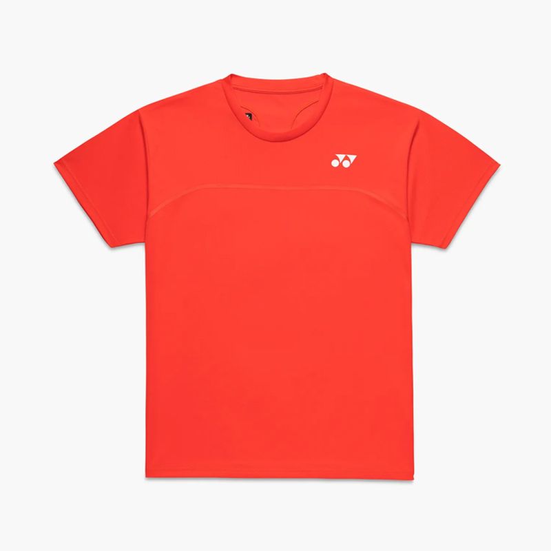 Pánské Tričko Yonex Crew Neck 10728 Men Cyber Orange S
