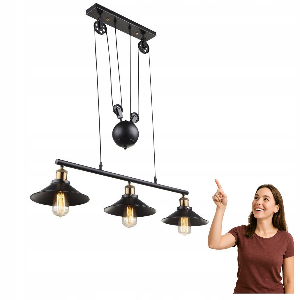 Závěsná lampa Lenius 15053-3 Globo