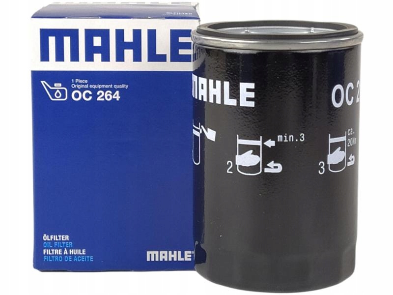 KNECHT Filtr oleju VW GOLF PASSAT POLO BORA Producent części Mahle