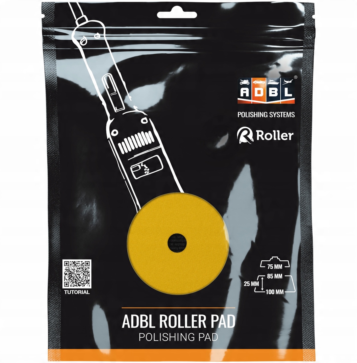 

Adbl Roller Pad DA-Polish Pad Polerski 85/100 mm