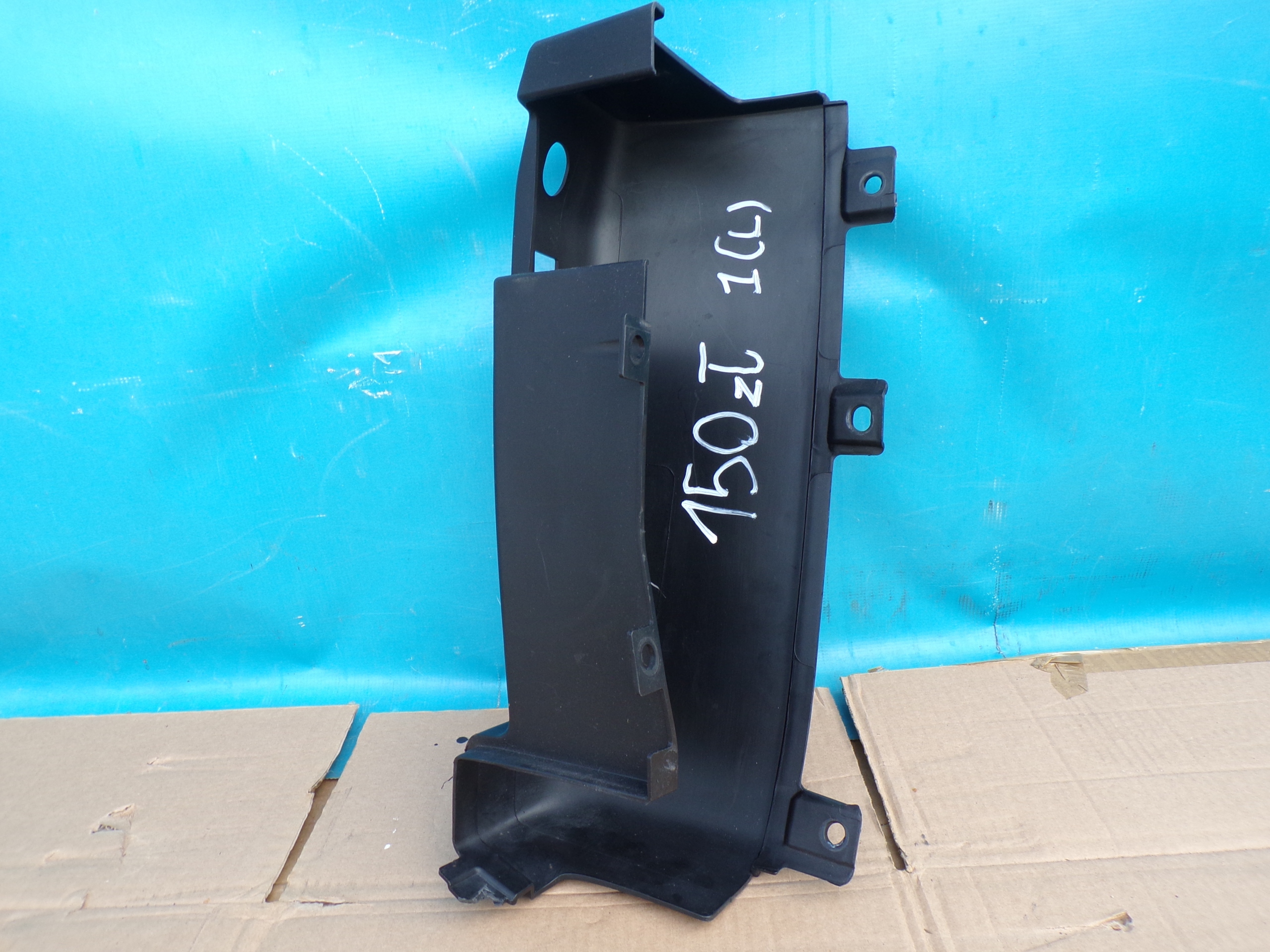 DUCATO BOXER JUMPER 17- STOSSSTANGE ECKE HINTEN LINKS SCHWARZER