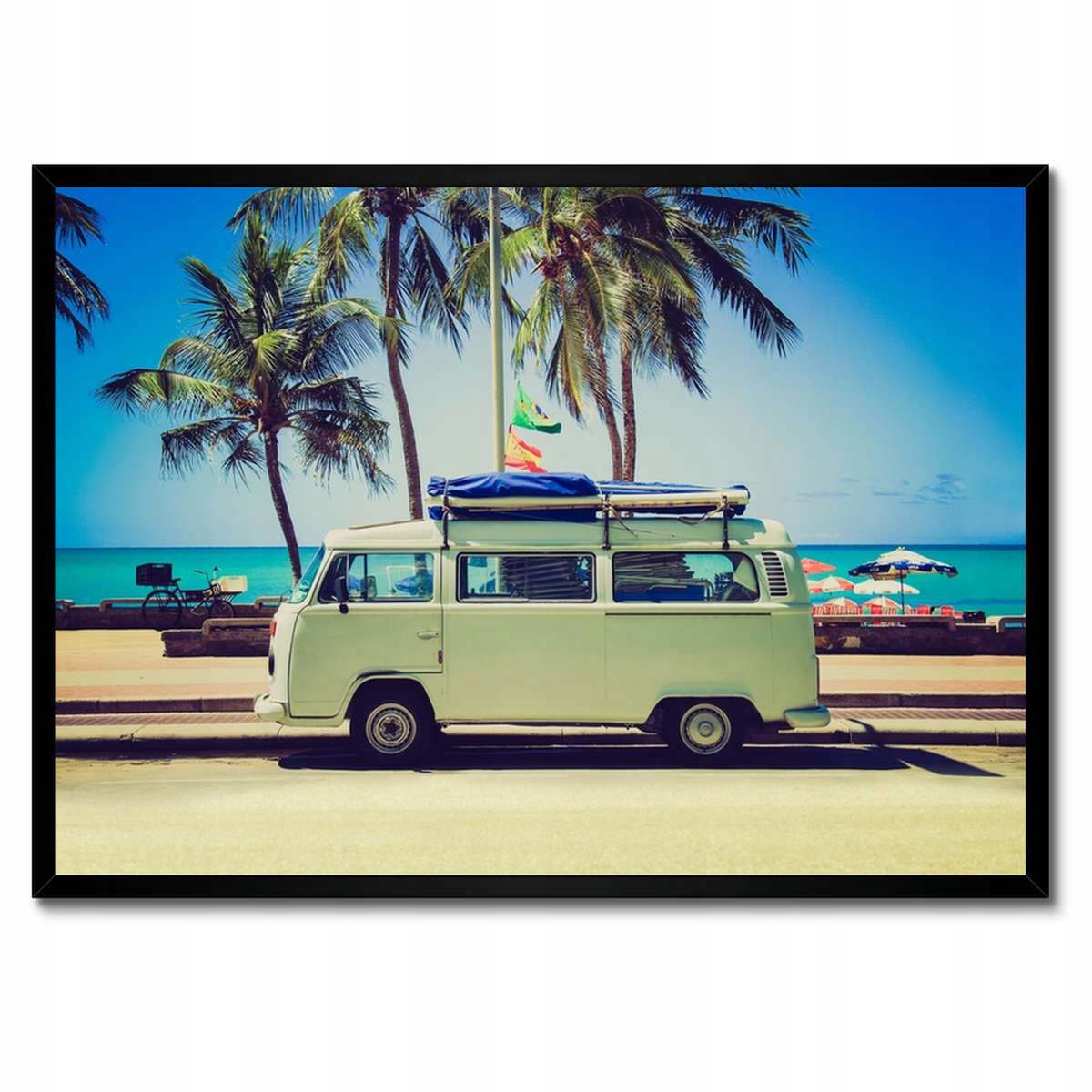 Plakáty v rámu 70x50 Volkswagen Transporter