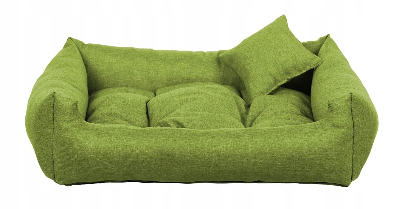 Levně Sawana obdélníkový pelech pro psa, zelený 110 cm x 90 cm