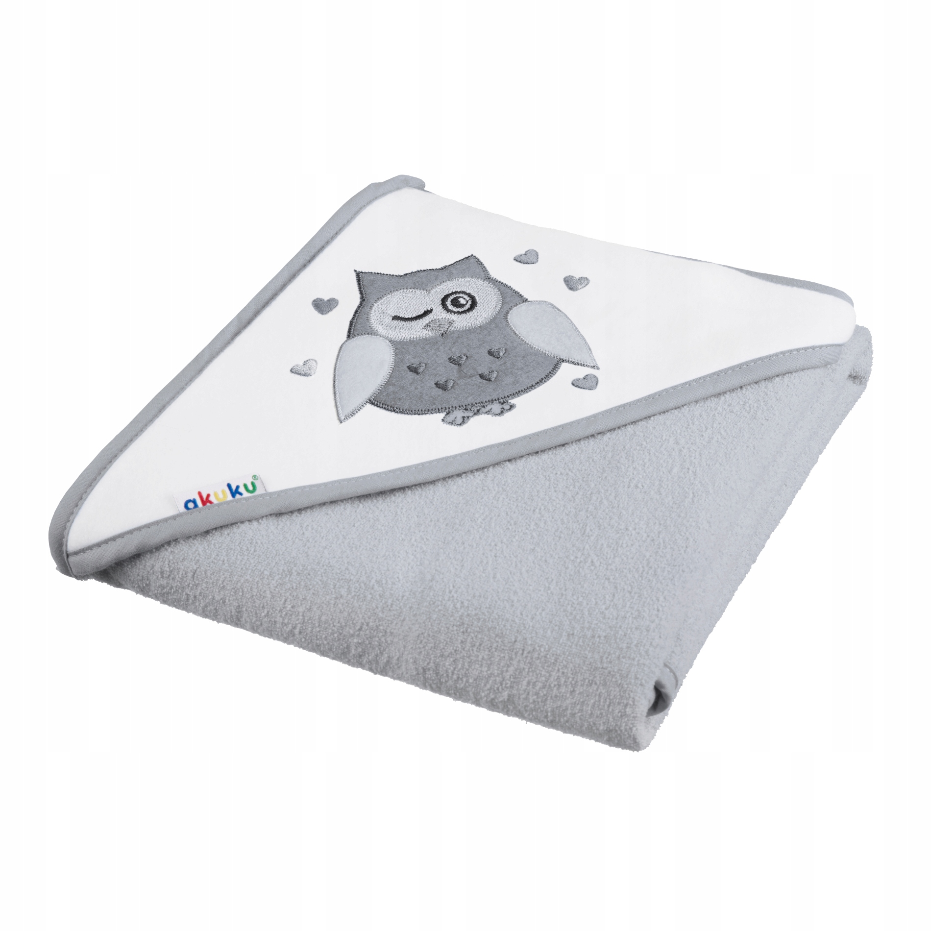 AKUKU OKRYCIE KĄPIELOWE KAPTUREK 80x80 cm RĘCZNIK