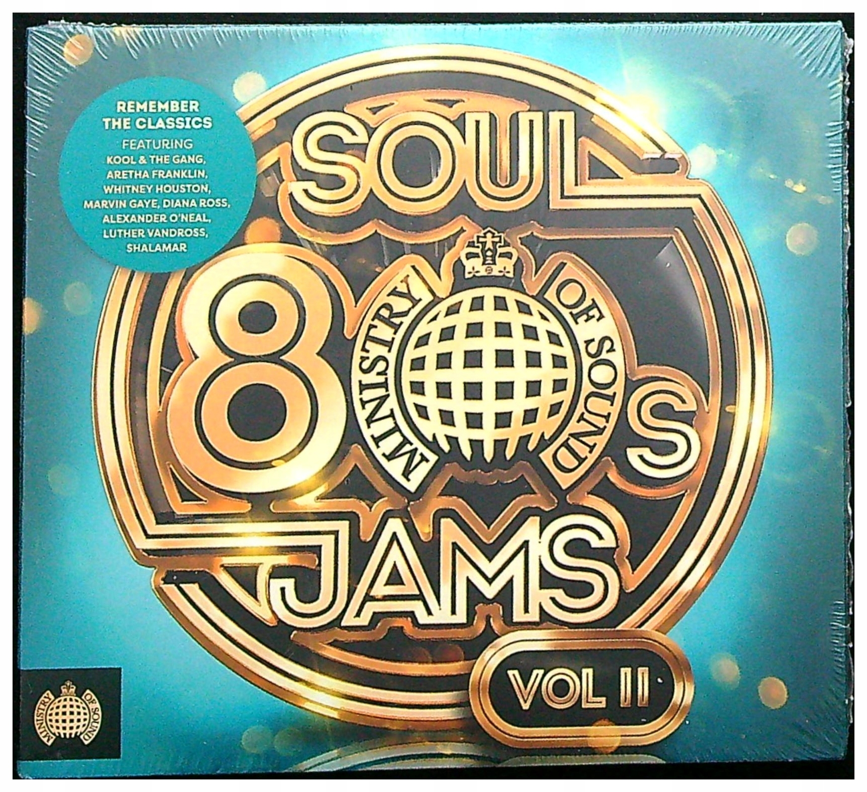Vandross Dirana Ross Jackson Womack Sade Marvin Gaye 80s Soul Jams 3xCD