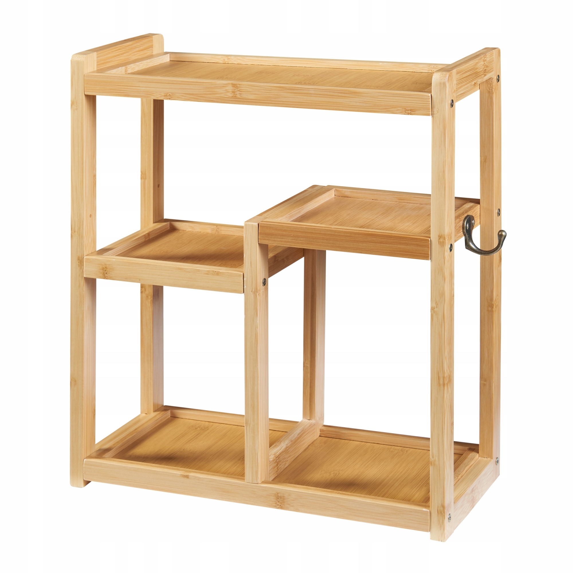 Koupelnová polička Höör 42x37x17 cm bambus