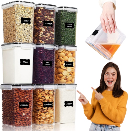 HERMETYCZNE POJEMNIKI NA ŻYWNOŚĆ DO PRZECHOWYWANIA PUDEŁKA SZCZELNE +GRATIS
