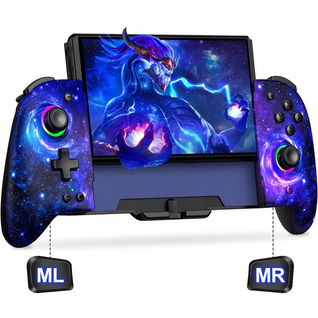 Bezdrátový Ovladač Pro Nintendo Switch/ Oled Rgb JC200 Galaktický