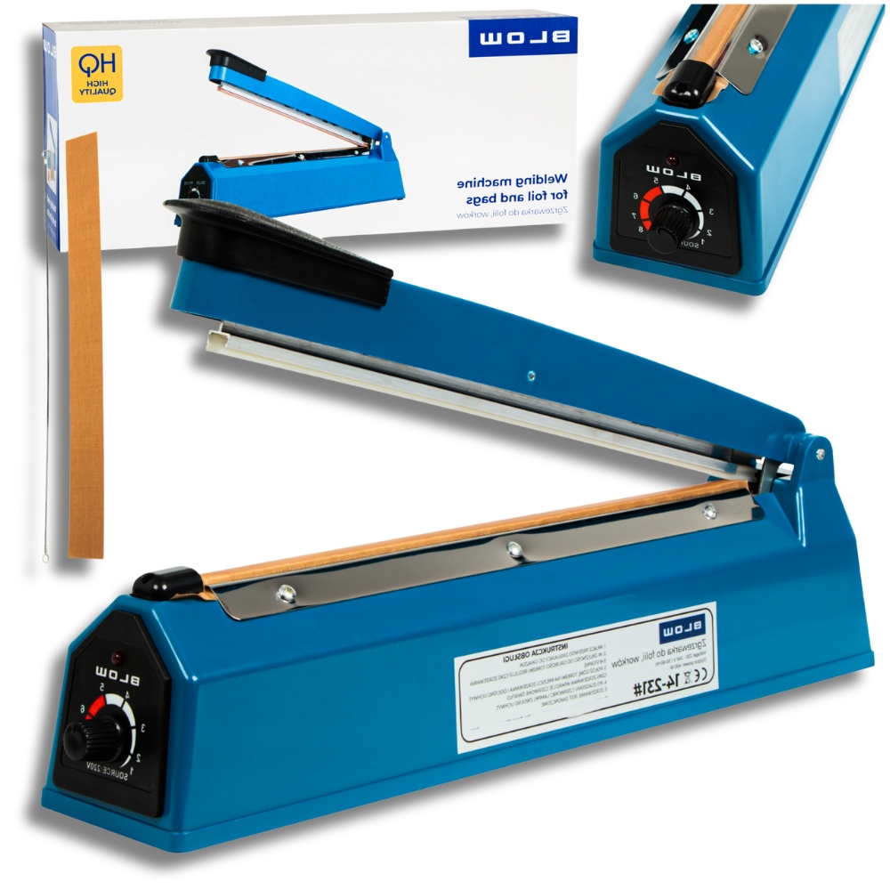 Svářečka fólií Ruční balicí stroj Regulace času 400 W 300 mm