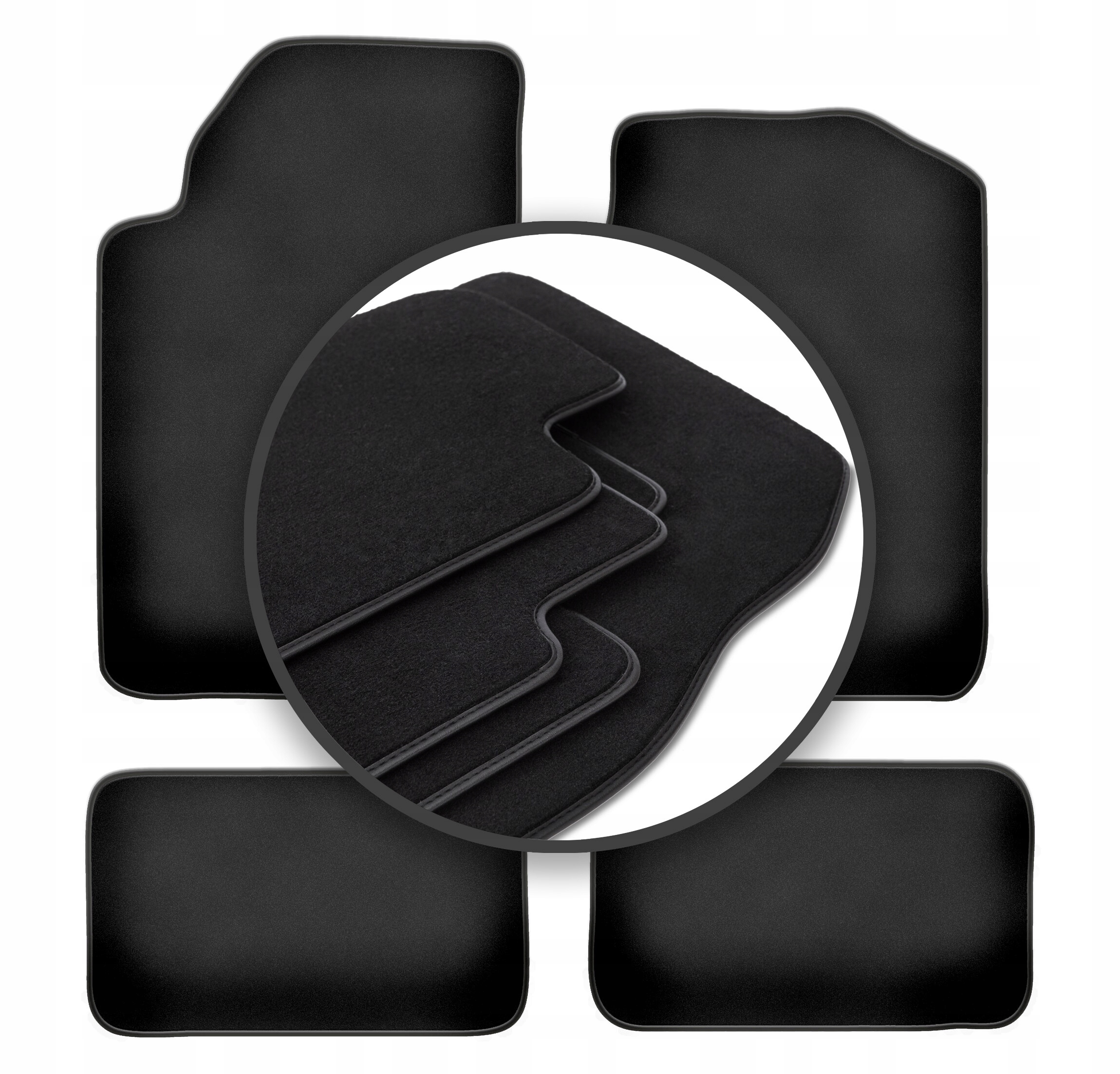 Velúrové koberčeky Premium Chrysler 300M sedan 1998-2004